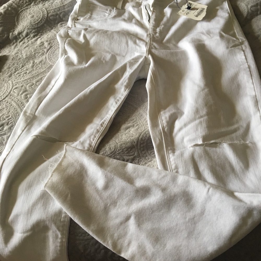Zara white Jeans